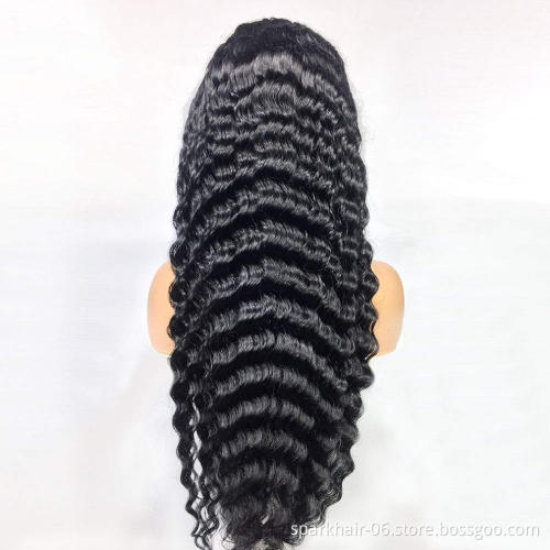 Human Hair Wigs HD full Lace hair Glueless Lace front Wigs human hair transparent lace frontal wigs for black women